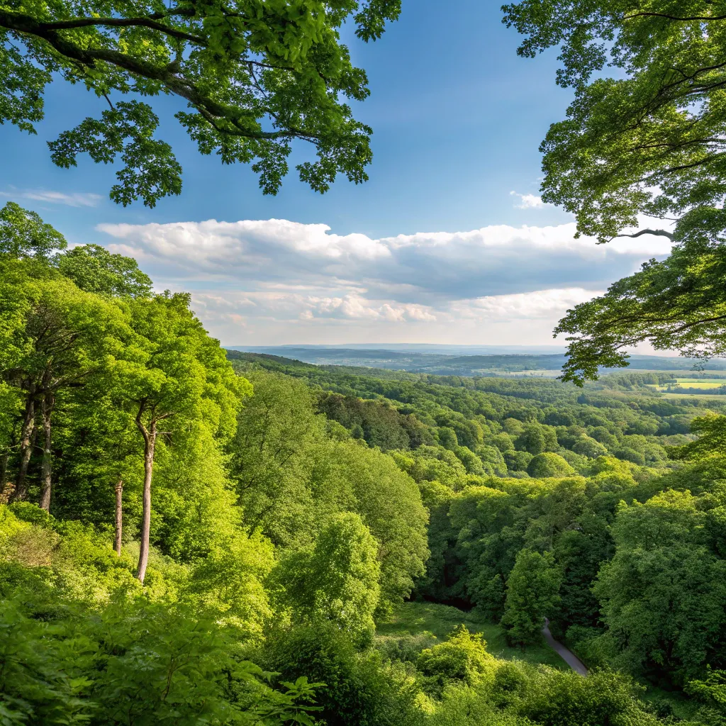 Greenery landscape view